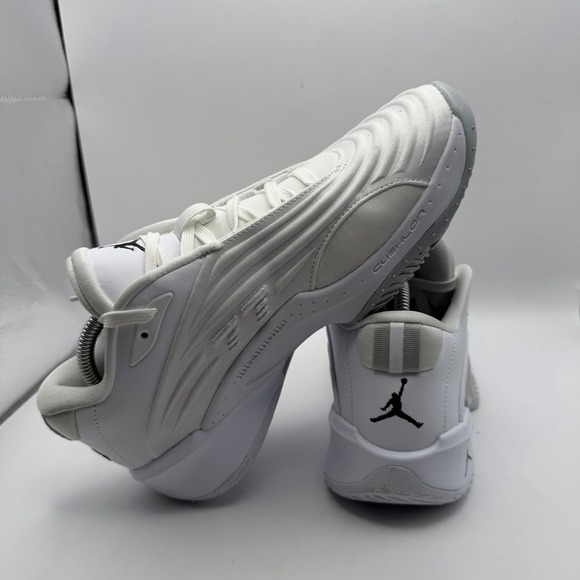 Jordan Luka 3 TB White Grey Fog FQ7453-106 Men's Size 9 New Sneakers - Picture 5 of 10